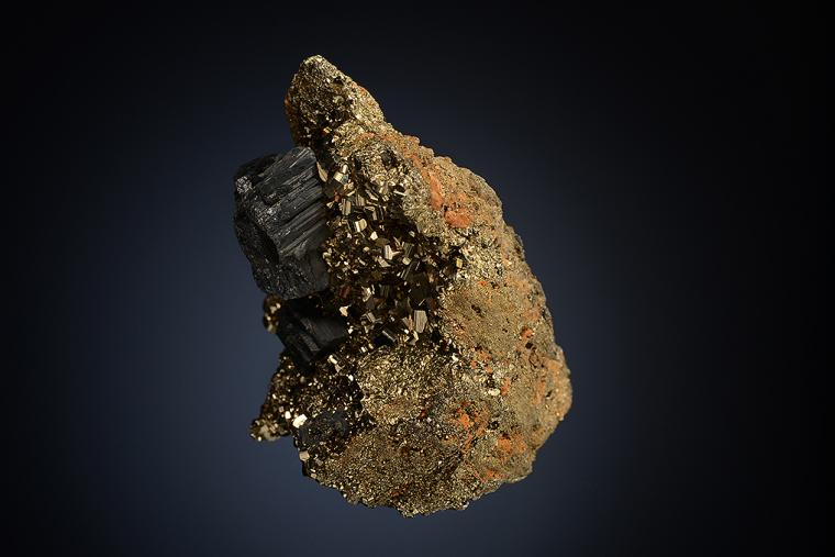 BOURNONITE on PYRITE